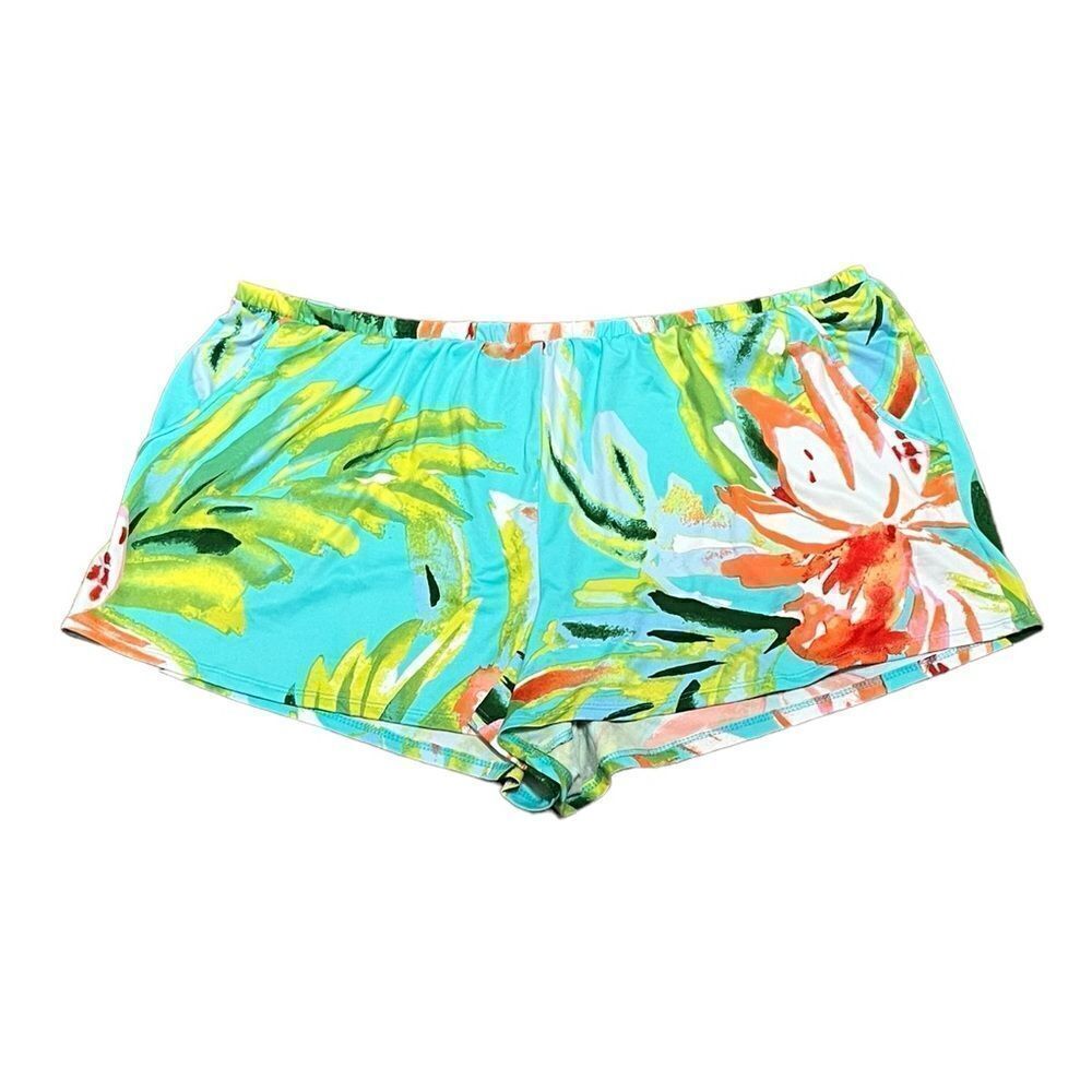 Lilac + London‎ Women’s Tropical Floral Pajama Short Bottoms, Size X-Large, New